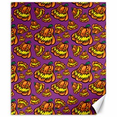 1pattern Halloween Colorfuljack Icreate Canvas 8  X 10  by iCreate