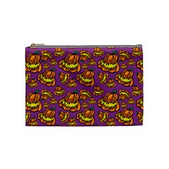 1pattern Halloween Colorfuljack Icreate Cosmetic Bag (medium)  by iCreate