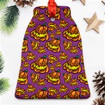 1pattern Halloween Colorfuljack Icreate Bell Ornament (Two Sides) Front