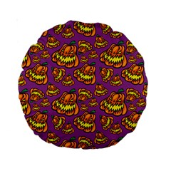 1pattern Halloween Colorfuljack Icreate Standard 15  Premium Round Cushions by iCreate