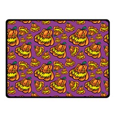 1pattern Halloween Colorfuljack Icreate Double Sided Fleece Blanket (small)  by iCreate