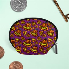 1pattern Halloween Colorfuljack Icreate Accessory Pouches (small)  by iCreate