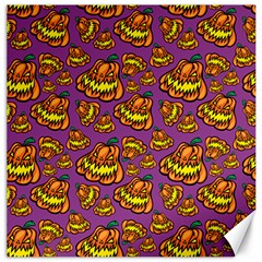 Halloween Colorful Jackolanterns  Canvas 20  X 20   by iCreate