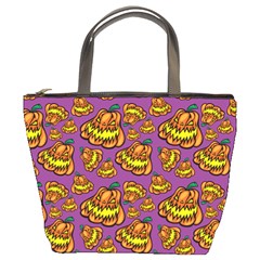 Halloween Colorful Jackolanterns  Bucket Bags by iCreate