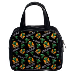 Halloween Ghoul Zone Icreate Classic Handbags (2 Sides) by iCreate