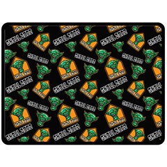 Halloween Ghoul Zone Icreate Fleece Blanket (large)  by iCreate