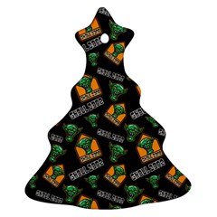 Halloween Ghoul Zone Icreate Christmas Tree Ornament (two Sides) by iCreate