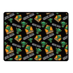 Halloween Ghoul Zone Icreate Double Sided Fleece Blanket (small)  by iCreate