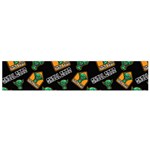 Halloween Ghoul Zone Icreate Flano Scarf (Small) Front