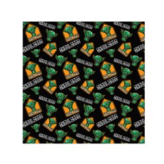 Halloween Ghoul Zone Icreate Small Satin Scarf (square) by iCreate