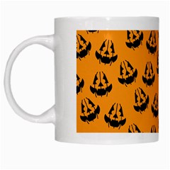 Halloween Jackolantern Pumpkins iCreate White Mugs