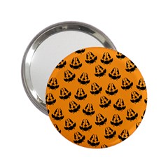 Halloween Jackolantern Pumpkins iCreate 2.25  Handbag Mirrors