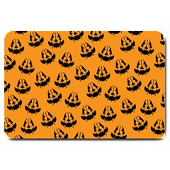 Halloween Jackolantern Pumpkins iCreate Large Doormat 