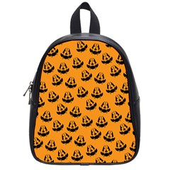 Halloween Jackolantern Pumpkins iCreate School Bag (Small)