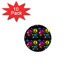 Peace Drips iCreate 1  Mini Buttons (10 pack) 