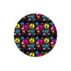 Peace Drips iCreate Magnet 3  (Round)