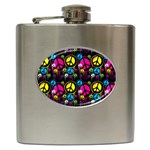 Peace Drips iCreate Hip Flask (6 oz) Front