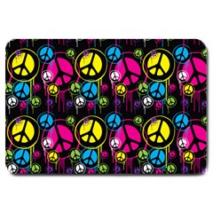 Peace Drips Icreate Large Doormat 