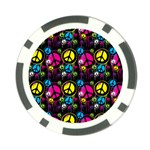 Peace Drips iCreate Poker Chip Card Guard Front