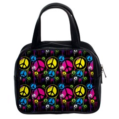 Peace Drips Icreate Classic Handbags (2 Sides) by iCreate