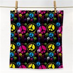 Peace Drips iCreate Face Towel Front