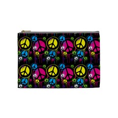 Peace Drips Icreate Cosmetic Bag (medium)  by iCreate