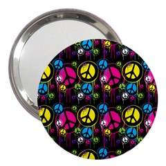 Peace Drips Icreate 3  Handbag Mirrors