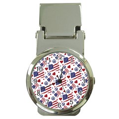 Peace Love America Icreate Money Clip Watches by iCreate