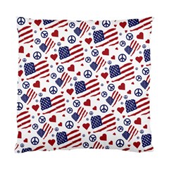 Peace Love America Icreate Standard Cushion Case (two Sides) by iCreate