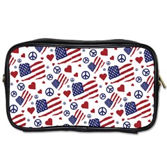 Peace Love America Icreate Toiletries Bags 2-side by iCreate