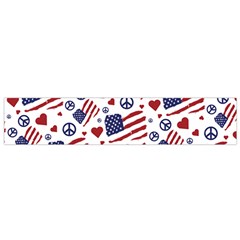 Peace Love America Icreate Flano Scarf (small)