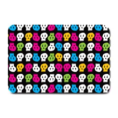 Pattern Painted Skulls Icreate Plate Mats by iCreate