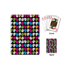 Pattern Painted Skulls Icreate Playing Cards (mini) 