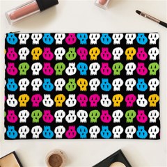 Pattern Painted Skulls Icreate Cosmetic Bag (xxl)  by iCreate