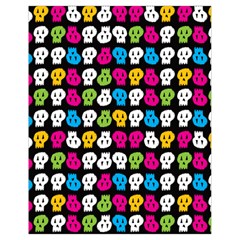 Pattern Painted Skulls Icreate Drawstring Bag (small) by iCreate