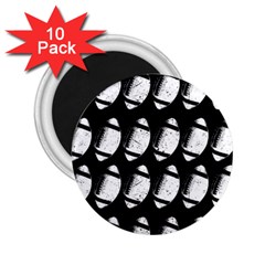 Footballs Icreate 2 25  Magnets (10 Pack)  by iCreate