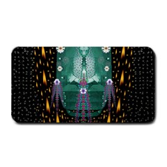 Temple Of Yoga In Light Peace And Human Namaste Style Medium Bar Mats by pepitasart