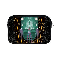 Temple Of Yoga In Light Peace And Human Namaste Style Apple Macbook Pro 13  Zipper Case by pepitasart