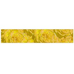 Summer Yellow Roses Dancing In The Season Flano Scarf (large) by pepitasart