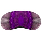 fantasy-flowers in harmony  in lilac Sleeping Masks Front