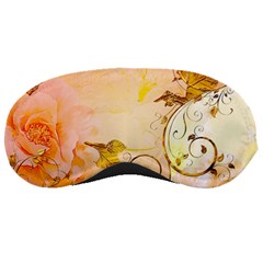 Wonderful Floral Design In Soft Colors Sleeping Masks by FantasyWorld7