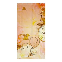 Wonderful Floral Design In Soft Colors Shower Curtain 36  X 72  (stall)  by FantasyWorld7