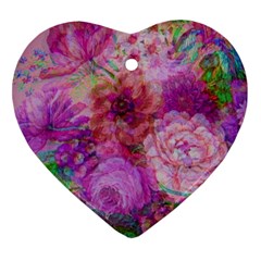 Acid Vintage Heart Ornament (two Sides) by QueenOfEngland