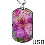 Acid Vintage Dog Tag USB Flash (One Side) Front