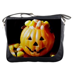 Igp0091 Pumpkinv Messenger Bags by PhotoThisxyz