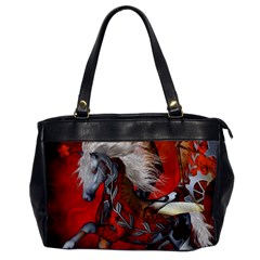 Awesome Steampunk Horse With Wings Office Handbags