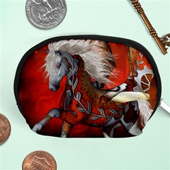 Awesome Steampunk Horse With Wings Accessory Pouches (medium)  by FantasyWorld7