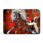 Awesome Steampunk Horse With Wings Small Doormat  24 x16  Door Mat