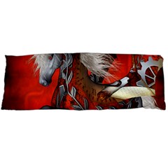 Awesome Steampunk Horse With Wings Body Pillow Case (Dakimakura)