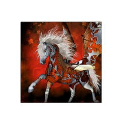 Awesome Steampunk Horse With Wings Satin Bandana Scarf by FantasyWorld7